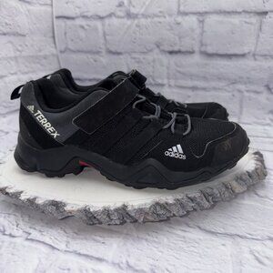 Adidas Terrex AX2R CF K Boys Size 5 Hiking Shoes (BB1930) Black / Gray